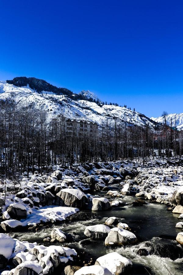 Hotel Link Way-A Riverside Hotel Manāli エクステリア 写真